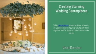 Make Your Decor More Attractive with Wedding Centerpieces