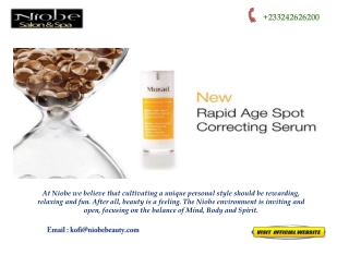 Facial Products & Spa