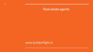 Real estate agents