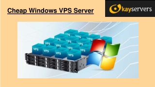 Cheap Windows VPS Server