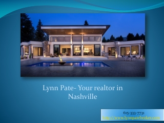 Real Estate Broker Nashville TN