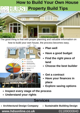 How to Build Your Own House Property Build Tips