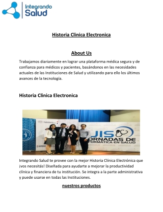 Historia Clinica Electronica