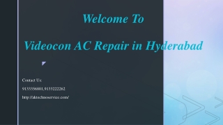 Videocon AC Repair in Hyderabad