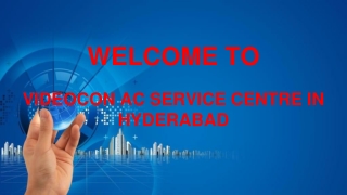 Videocon Ac Service Centre In Hyderabad