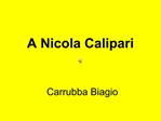 A Nicola Calipari