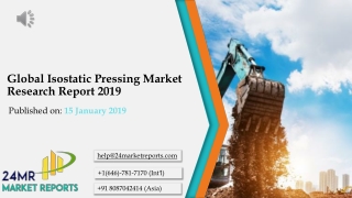 Global Isostatic Pressing Market Research