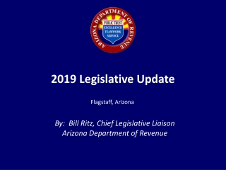2019 Legislative Update