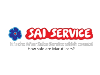 How safe are Maruti cars?