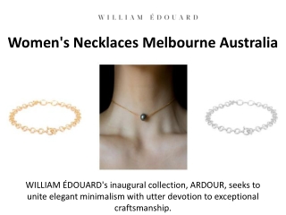 Women's Necklaces Melbourne Australia