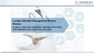 Cardiac Rhythm Management Devices Market Future Growth By 2026