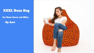 XXXL Bean Bag Chair with Beans Online