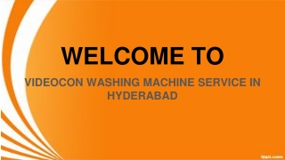 videocon washing machine service in hyderabad