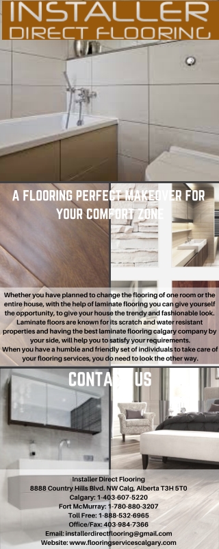 A Flooring Perfect Makeover For Your Comfort Zone