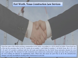 Construction Lawyer in Dallas | Masteller Law Firm