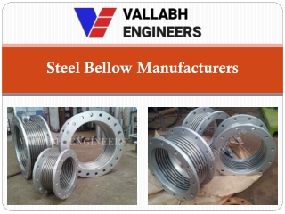 Steel Bellow Manufacturers