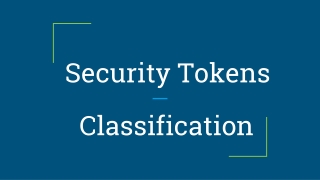 Security Token and Types