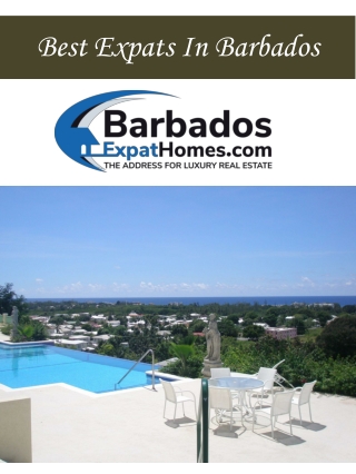 Best Expats In Barbados