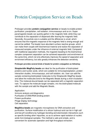 An Introduction for Protein biotinylation