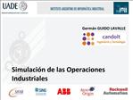 Simulaci n de las Operaciones Industriales