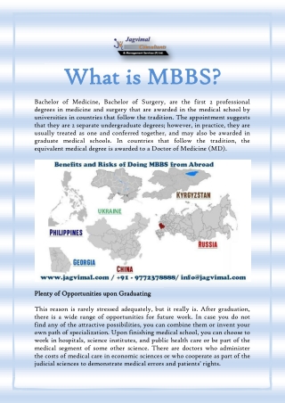 What is MBBS?