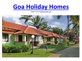 Villas in Goa