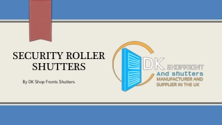 Security Roller Shutters