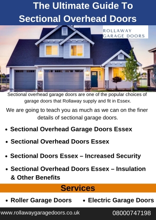 The Ultimate Guide To Sectional Overhead Doors