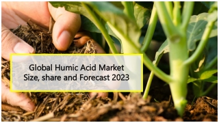 Global Humic Acid Market Size, share 2023, Humic Acid Market Forecast | Aarkstore.com