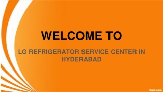 Lg Refrigerator Service Center In Hyderabad