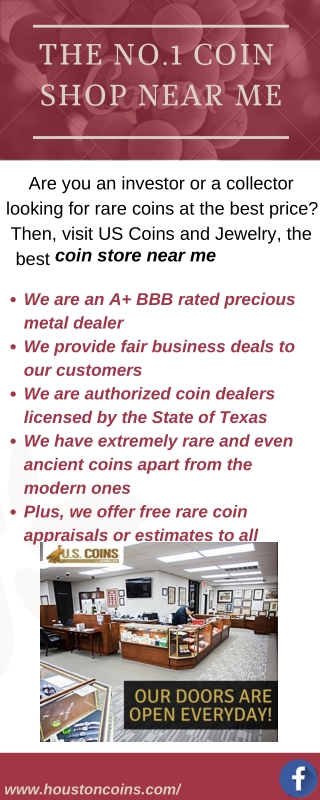 The No.1 Coin Shop Near Me