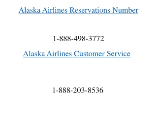 Alaska Airlines Reservations | Flight Ticket Booking