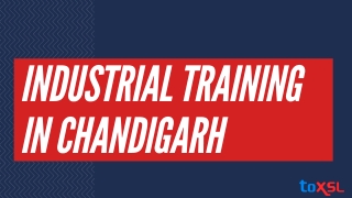 Industrial Training in Chandigarh