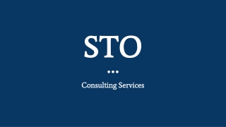 STO Consulting Services