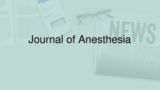 Types Of Anesthesia