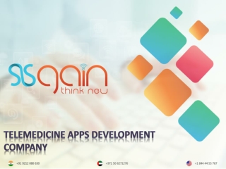 Get Telemedicine App solutions provider near you in USA | SISGAIN