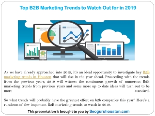 Top B2B Marketing Trends to Watch Out for in 2019