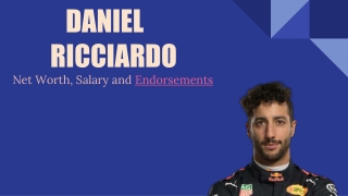 Daniel Ricciardo’s Net Worth, Salary and Endorsements
