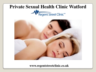 Private Sexual Health Clinic Watford