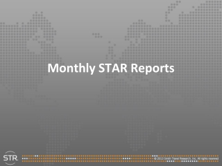 Monthly STAR Reports
