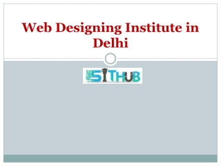 Web Designing Course in Dwarka | Web Designing Training in Uttam Nagar | SIT Hub