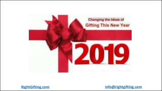 Changing the Ideas of Gifting This New Year