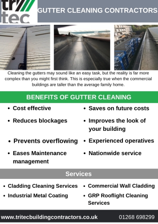 GUTTER CLEANING CONTRACTORS