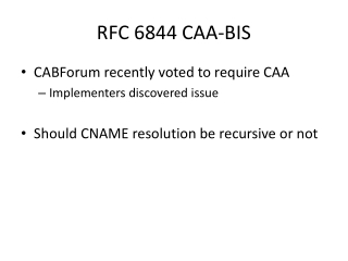 RFC 6844 CAA-BIS