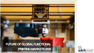 Future of Global Functional Printing Market- Global Industry Analysis, Size and Forecast, 2018 to 2025