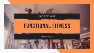 Functional Fitness