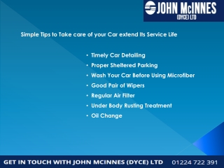 Vehicle Repairs & Car servicing in Aberdeen