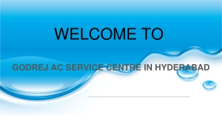 Godrej Ac Service Centre In Hyderabad