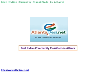 Best Indian Community Classifieds in Atlanta