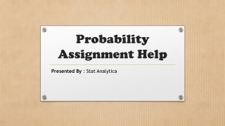 Pocket Friendly Probability Assignment Help For Students